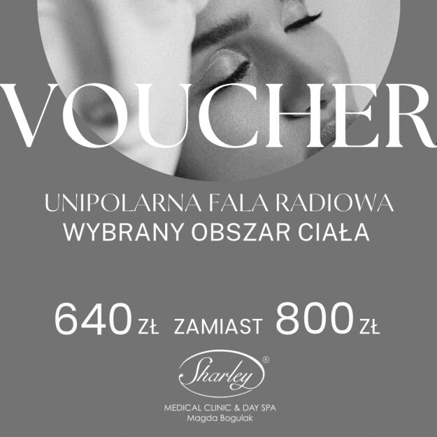 Unipolarna fala radiowa na wybrany obszar ciała 30 min - 640 zł (zamiast 800 zł)
