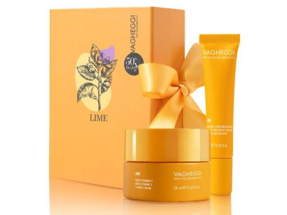 Vagheggi Lime krem na dzień 50ml i sos maska pod oczy 15ml zestaw